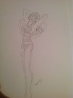 Bumble Bee Pin Up